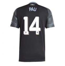 Aston Villa Pau Torres #14 Bortatröja 2025-26 Kortärmad