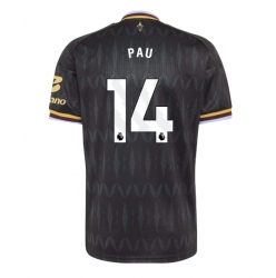 Aston Villa Pau Torres #14 Bortatröja 2026-27 Kortärmad