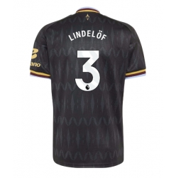 Aston Villa Victor Lindelof #3 Bortatröja 2026-27 Kortärmad