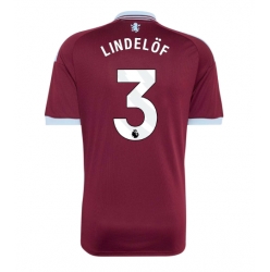 Aston Villa Victor Lindelof #3 Hemmatröja 2026-27 Kortärmad