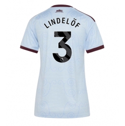 Aston Villa Victor Lindelof #3 Tredje Tröja 2026-27 Dam Kortärmad