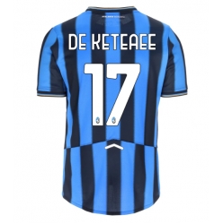 Atalanta Charles De Ketelaere #17 Hemmatröja 2025-26 Kortärmad
