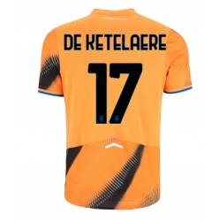 Atalanta Charles De Ketelaere #17 Tredje Tröja 2025-26 Kortärmad