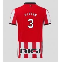 Athletic Bilbao Dani Vivian #3 Hemmatröja 2025-26 Kortärmad