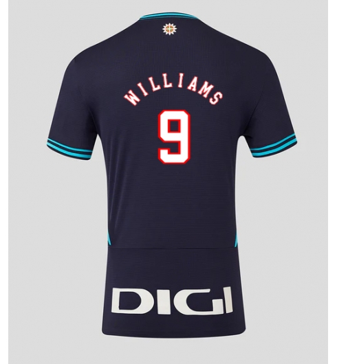 Athletic Bilbao Inaki Williams #9 Bortatröja 2025-26 Kortärmad Athletic Bilbao Inaki Williams #9 Bortatröja 2025-26 Kortärmad