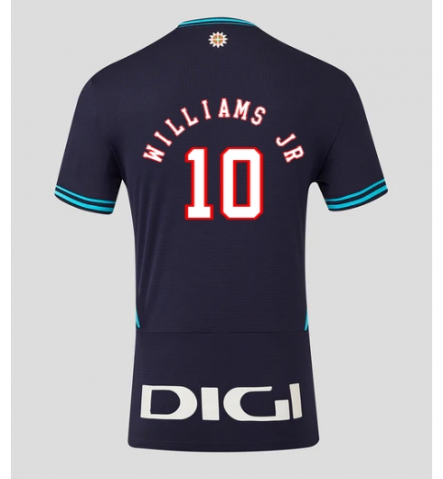 Athletic Bilbao Nico Williams #10 Bortatröja 2025-26 Kortärmad Athletic Bilbao Nico Williams #10 Bortatröja 2025-26 Kortärmad