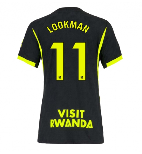 Atletico Madrid Ademola Lookman #11 Bortatröja 2026-27 Dam Kortärmad Atletico Madrid Ademola Lookman #11 Bortatröja 2026-27 Dam Kortärmad