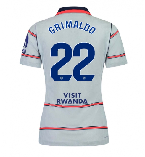 Atletico Madrid Alejandro Grimaldo #22 Tredje Tröja 2026-27 Dam Kortärmad Atletico Madrid Alejandro Grimaldo #22 Tredje Tröja 2026-27 Dam Kortärmad