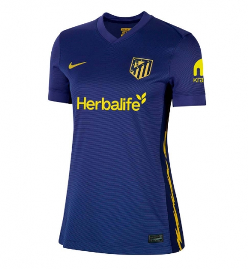 Atletico Madrid Bortatröja 2025-26 Dam Kortärmad Atletico Madrid Bortatröja 2025-26 Dam Kortärmad