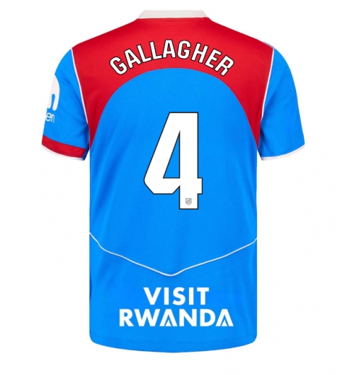 Atletico Madrid Conor Gallagher #4 Tredje Tröja 2025-26 Kortärmad Atletico Madrid Conor Gallagher #4 Tredje Tröja 2025-26 Kortärmad