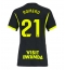 Atletico Madrid Cristian Romero #21 Bortatröja 2026-27 Dam Kortärmad Atletico Madrid Cristian Romero #21 Bortatröja 2026-27 Dam Kortärmad