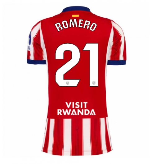 Atletico Madrid Cristian Romero #21 Hemmatröja 2026-27 Dam Kortärmad Atletico Madrid Cristian Romero #21 Hemmatröja 2026-27 Dam Kortärmad