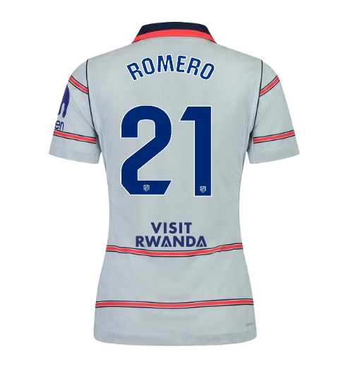 Atletico Madrid Cristian Romero #21 Tredje Tröja 2026-27 Dam Kortärmad Atletico Madrid Cristian Romero #21 Tredje Tröja 2026-27 Dam Kortärmad