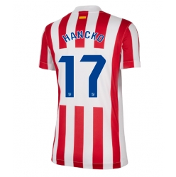 Atletico Madrid David Hancko #17 Hemmatröja 2025-26 Dam Kortärmad