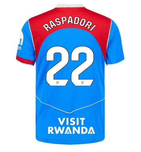 Atletico Madrid Giacomo Raspadori #22 Tredje Tröja 2025-26 Kortärmad Atletico Madrid Giacomo Raspadori #22 Tredje Tröja 2025-26 Kortärmad