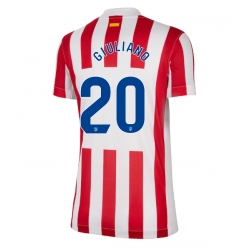 Atletico Madrid Giuliano Simeone #20 Hemmatröja 2025-26 Dam Kortärmad