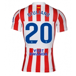 Atletico Madrid Giuliano Simeone #20 Hemmatröja 2025-26 Kortärmad