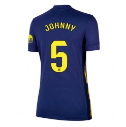 Atletico Madrid Johnny Cardoso #5 Bortatröja 2025-26 Dam Kortärmad