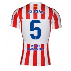 Atletico Madrid Johnny Cardoso #5 Hemmatröja 2025-26 Kortärmad