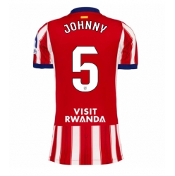 Atletico Madrid Johnny Cardoso #5 Hemmatröja 2026-27 Dam Kortärmad