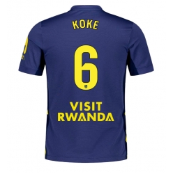 Atletico Madrid Koke #6 Bortatröja 2025-26 Kortärmad