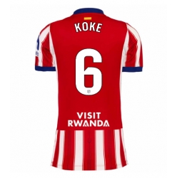 Atletico Madrid Koke #6 Hemmatröja 2026-27 Dam Kortärmad
