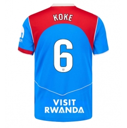 Atletico Madrid Koke #6 Tredje Tröja 2025-26 Kortärmad