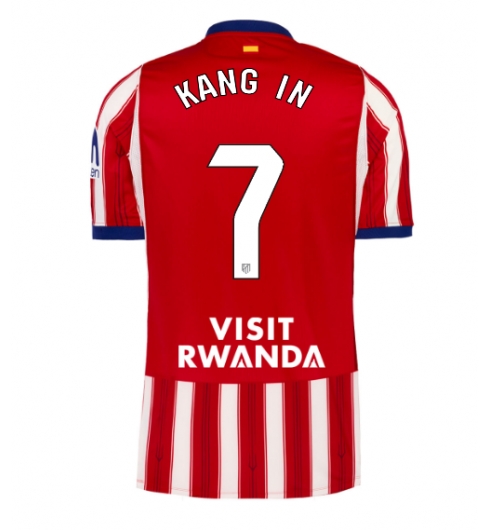 Atletico Madrid Lee Kang-in #7 Hemmatröja 2026-27 Kortärmad Atletico Madrid Lee Kang-in #7 Hemmatröja 2026-27 Kortärmad