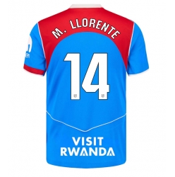 Atletico Madrid Marcos Llorente #14 Tredje Tröja 2025-26 Kortärmad