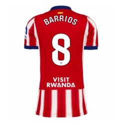 Atletico Madrid Pablo Barrios #8 Hemmatröja 2026-27 Dam Kortärmad