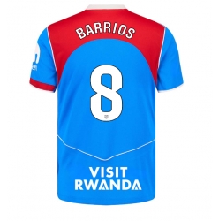 Atletico Madrid Pablo Barrios #8 Tredje Tröja 2025-26 Kortärmad