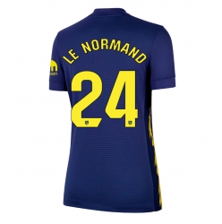 Atletico Madrid Robin Le Normand #24 Bortatröja 2025-26 Dam Kortärmad