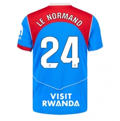 Atletico Madrid Robin Le Normand #24 Tredje Tröja 2025-26 Kortärmad