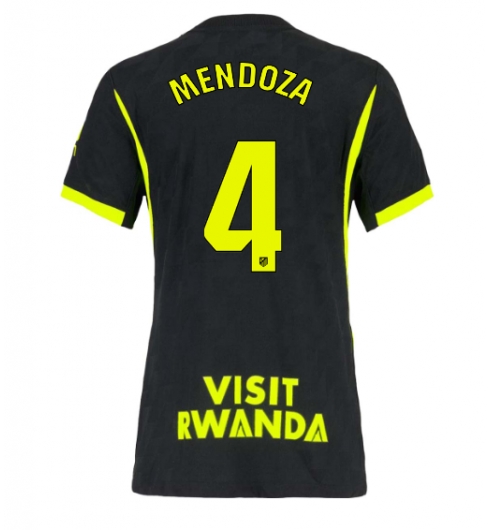 Atletico Madrid Rodrigo Mendoza #4 Bortatröja 2026-27 Dam Kortärmad Atletico Madrid Rodrigo Mendoza #4 Bortatröja 2026-27 Dam Kortärmad