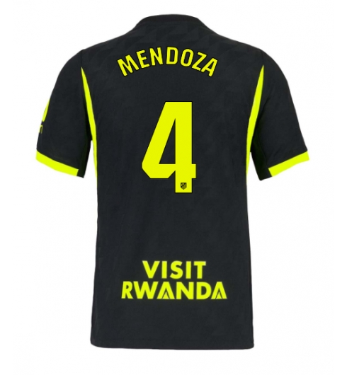 Atletico Madrid Rodrigo Mendoza #4 Bortatröja 2026-27 Kortärmad Atletico Madrid Rodrigo Mendoza #4 Bortatröja 2026-27 Kortärmad