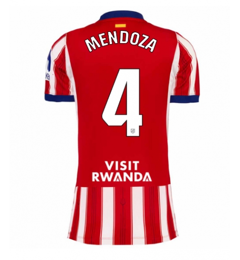 Atletico Madrid Rodrigo Mendoza #4 Hemmatröja 2026-27 Dam Kortärmad Atletico Madrid Rodrigo Mendoza #4 Hemmatröja 2026-27 Dam Kortärmad
