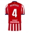 Atletico Madrid Rodrigo Mendoza #4 Hemmatröja 2026-27 Kortärmad