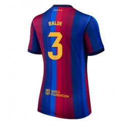 Barcelona Alejandro Balde #3 Hemmatröja 2026-27 Dam Kortärmad