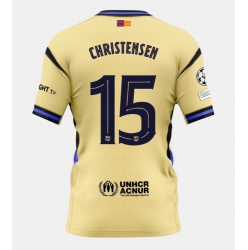 Barcelona Andreas Christensen #15 Bortatröja 2025-26 Kortärmad
