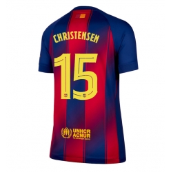 Barcelona Andreas Christensen #15 Hemmatröja 2025-26 Dam Kortärmad