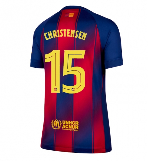 Barcelona Andreas Christensen #15 Hemmatröja 2025-26 Dam Kortärmad Barcelona Andreas Christensen #15 Hemmatröja 2025-26 Dam Kortärmad