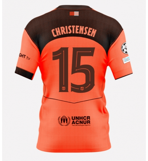 Barcelona Andreas Christensen #15 Tredje Tröja 2025-26 Kortärmad Barcelona Andreas Christensen #15 Tredje Tröja 2025-26 Kortärmad