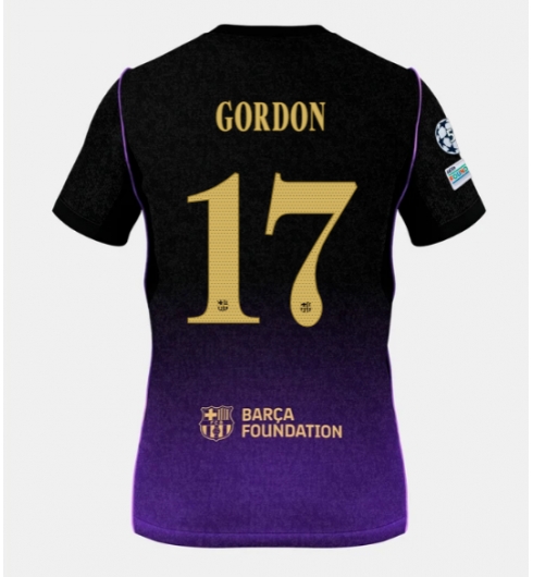 Barcelona Anthony Gordon #17 Bortatröja 2026-27 Kortärmad Barcelona Anthony Gordon #17 Bortatröja 2026-27 Kortärmad