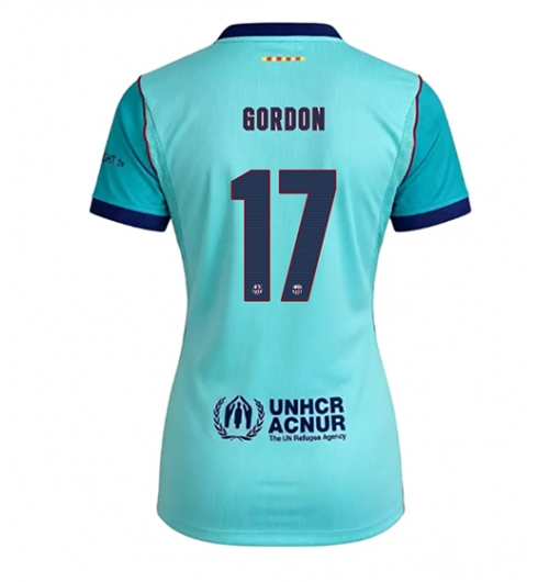 Barcelona Anthony Gordon #17 Tredje Tröja 2026-27 Dam Kortärmad Barcelona Anthony Gordon #17 Tredje Tröja 2026-27 Dam Kortärmad