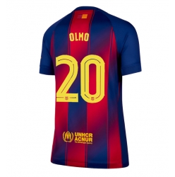 Barcelona Dani Olmo #20 Hemmatröja 2025-26 Dam Kortärmad