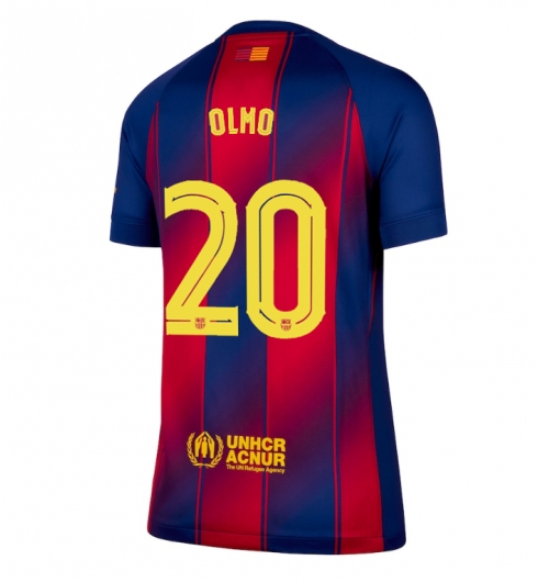 Barcelona Dani Olmo #20 Hemmatröja 2025-26 Dam Kortärmad Barcelona Dani Olmo #20 Hemmatröja 2025-26 Dam Kortärmad