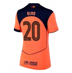 Barcelona Dani Olmo #20 Tredje Tröja 2025-26 Dam Kortärmad