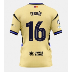 Barcelona Fermin Lopez #16 Bortatröja 2025-26 Kortärmad