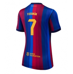 Barcelona Fermin Lopez #7 Hemmatröja 2026-27 Dam Kortärmad