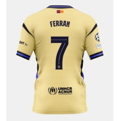 Barcelona Ferran Torres #7 Bortatröja 2025-26 Kortärmad